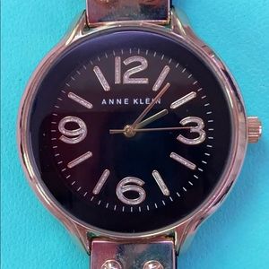 BLACK ANNE KLIEN WATCH